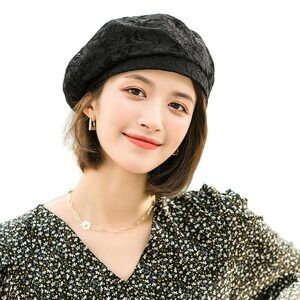 5618 Elegant Cotton Lace Summer Beret Hats For Women